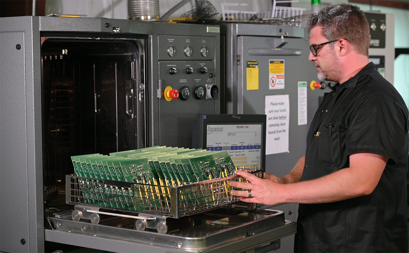 pcb washer